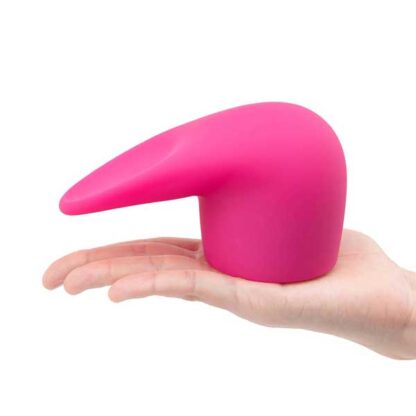 Le Wand Flick Flexible Silicone Attachment On Hand