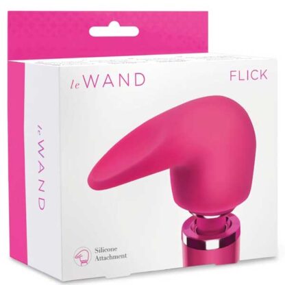 Le Wand Flick Flexible Silicone Attachment Packaging