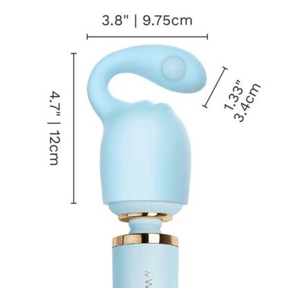 Le Wand Glider Original Silicone Attachment Dimensions