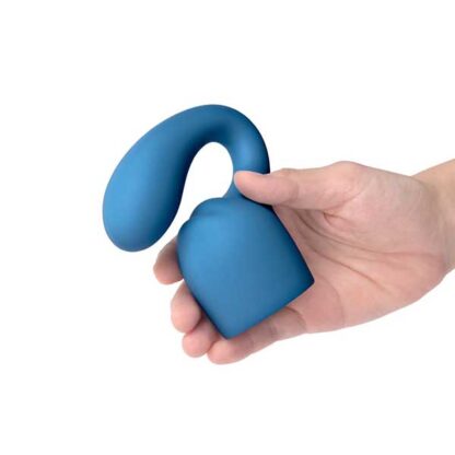 Le Wand Glider Petite Silicone Attachment Held In Hand