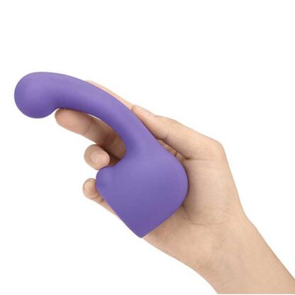 Le Wand Petite Curve Attachment Held In Hand