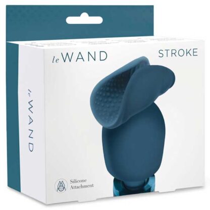 Le Wand Stroke Penis Play Silicone Attachment Packaging