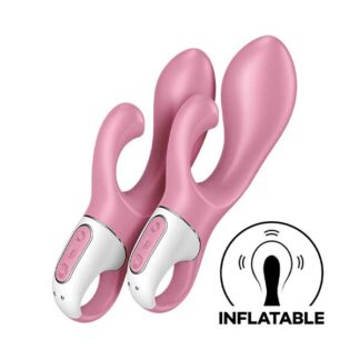 Satisfyer Air Pump Bunny 2 Vibrator Inflating Demonstration