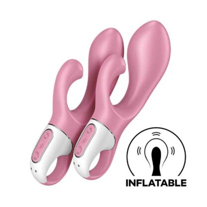 Satisfyer Air Pump Bunny 2 Vibrator Inflating Demonstration
