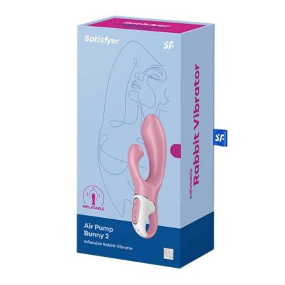 Satisfyer Air Pump Bunny 2 Vibrator Packaging