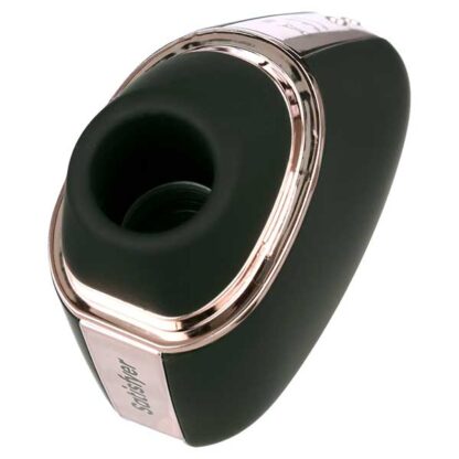 Satisfyer Love Triangle Clitoral Stimulator Inside Mouth