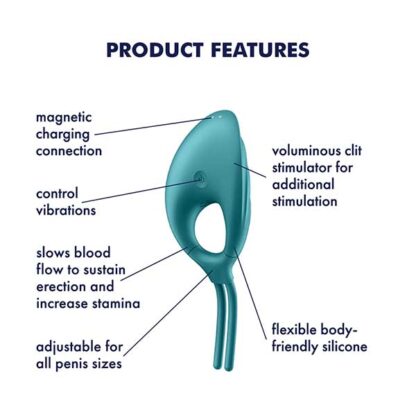Satisfyer Swordsman Vibrating Cockring Features