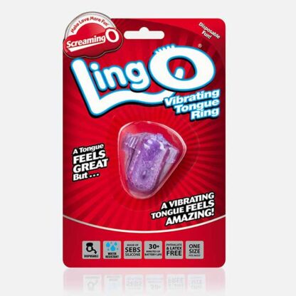 ScreamingO LingO Tongue Vibrator Packaging