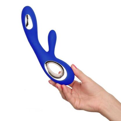 Lelo Soroya Wave Rabbit Vibrator Held In Hand