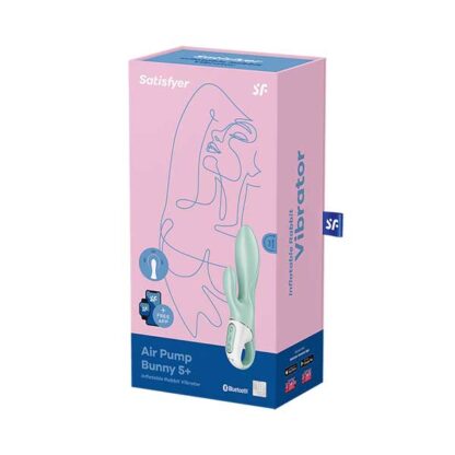 Satisfyer Air Pump Bunny 5 Vibrator Packaging