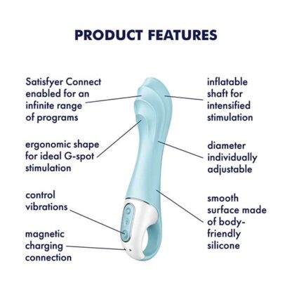 Satisfyer Air Pump Vibrator 5 Features