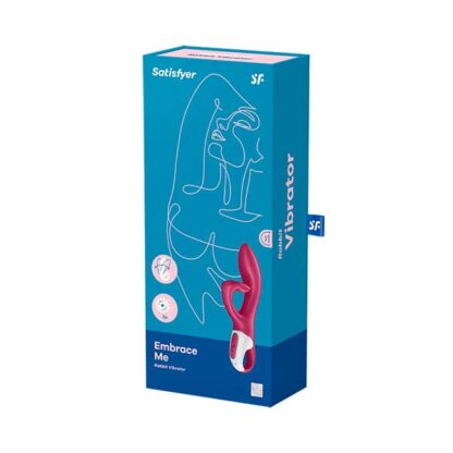 Satisfyer Embrace Me Rabbit Vibrator Packaging
