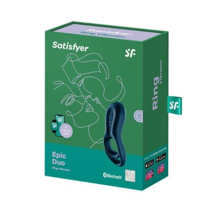 Satisfyer Epic Duo Ring Vibrator Packaging