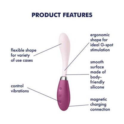 Satisfyer G-Spot Flex 3 Vibrator Features