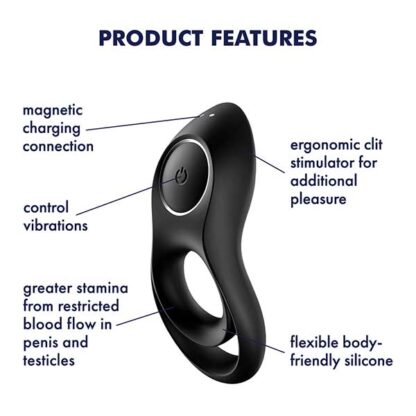 Satisfyer Legendary Duo Ring Vibrator Features