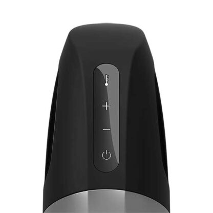 Satisfyer Men Heat Vibration Stroker Controls