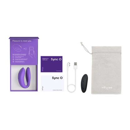 We-Vibe Sync O Couple's Vibrator Package Contents