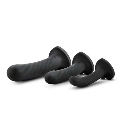 Blush Temptasia Twist Dildo Kit Laying Down