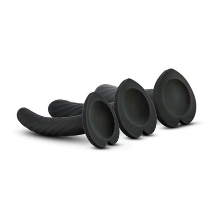 Blush Temptasia Twist Dildo Kit Suction Cups
