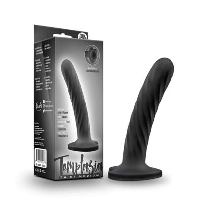 Blush Temptasia Twist Medium Size Dildo Packaging