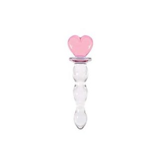 Crystal Heart of Glass Dildo