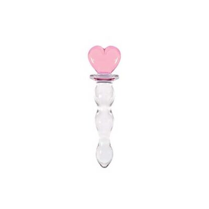 Crystal Heart of Glass Dildo