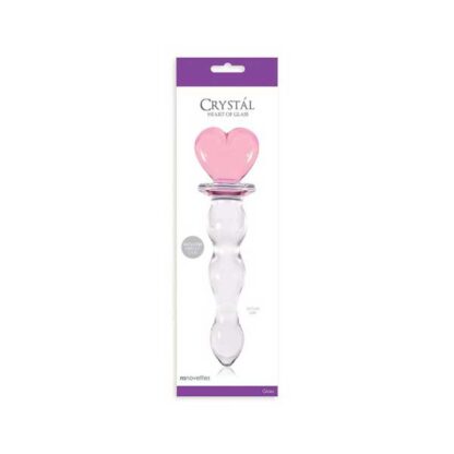 Crystal Heart of Glass Dildo Packaging
