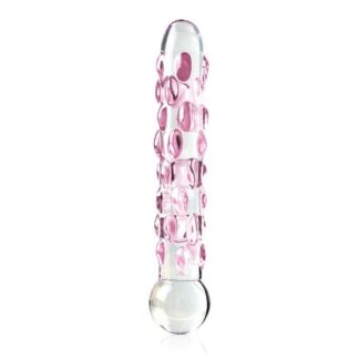 Icicles No. 7 Textured Glass Dildo