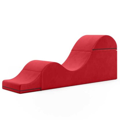 Liberator ARIA Convertible Sex Chaise and Bench Red