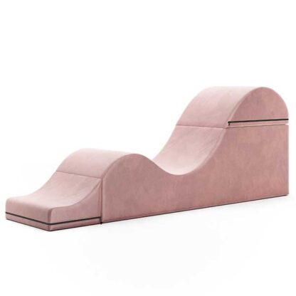 Liberator ARIA Convertible Sex Chaise and Bench Rose