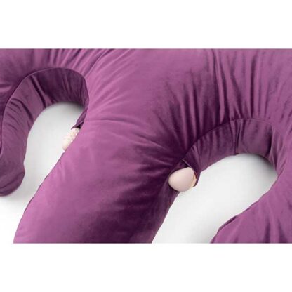 Liberator Arie Spooning Pillow for Couples Vibrator Pockets Closeup