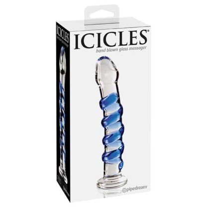 Pipedream Icicles No 5 Glass Dildo Packaging