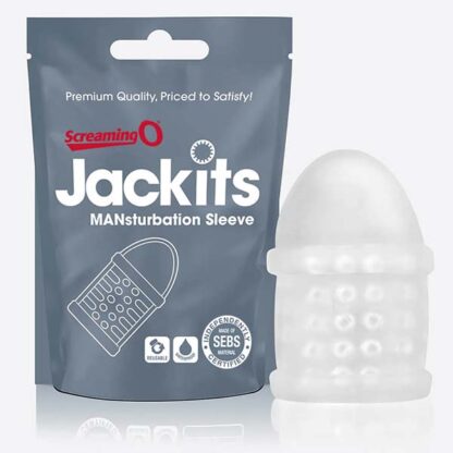 Screaming O Jackits Mansturbation Sleeve Packaging