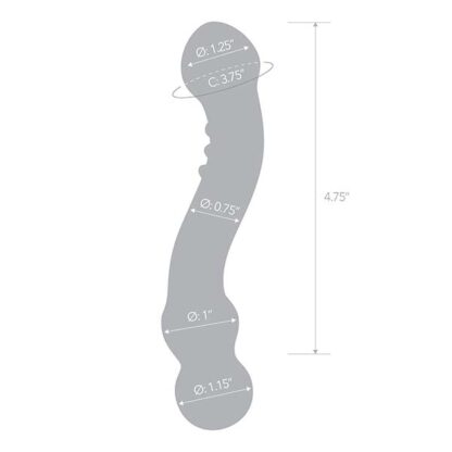 Glas 6 Curved G-Spot Glass Dildo Specifications