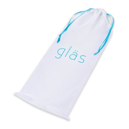 Glas 6 Curved G-Spot Glass Dildo Storage Bag