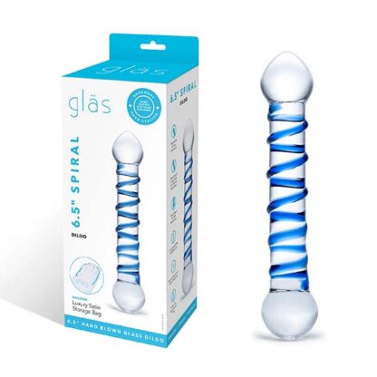 Glas 6.5 Spiral Dildo Packaging