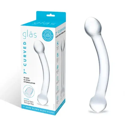 Glas 7 Curved Glass G-Spot Dildo Packaging