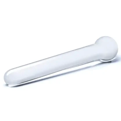 Glas 7 Straight Glass Dildo On Side
