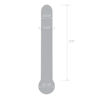 Glas 7 Straight Glass Dildo Specifications