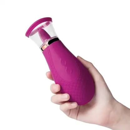 Honey Play Box SCIONESS Sucking and Licking Clitoral Stimulator Held In Hand