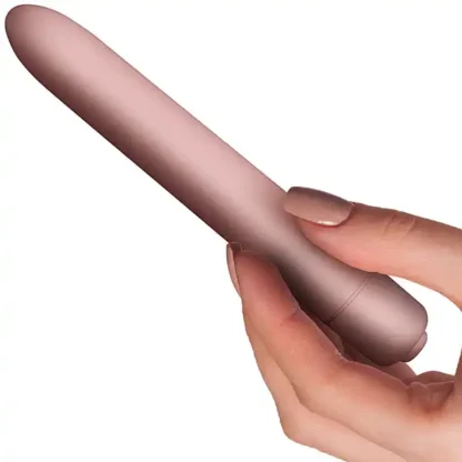 Rocks Off SugarBoo Sugar Blush Vibrator Held In Hand