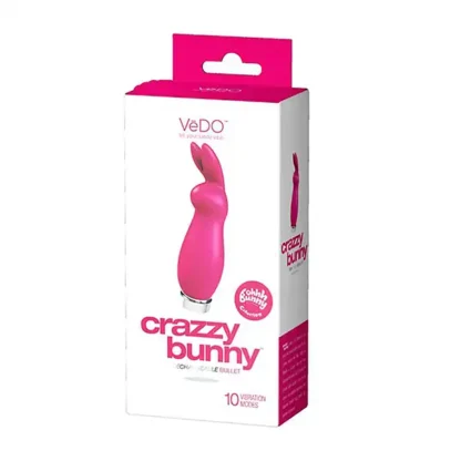 VeDO Crazzy Bunny Bullet Vibrator Packaging