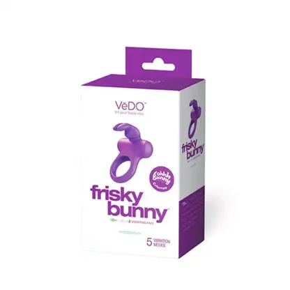 VeDO Frisky Bunny Vibrating Penis Ring Packaging