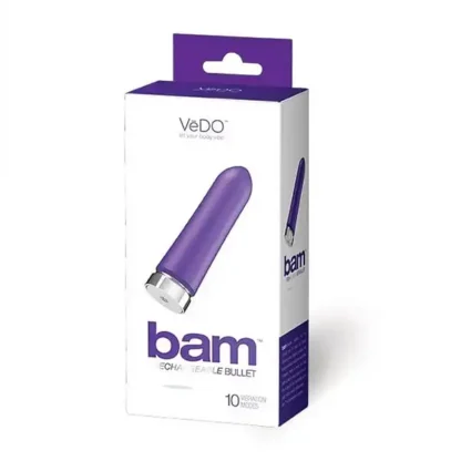 VeDo Bam Rechargeable Bullet Vibrator Packaging