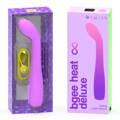 B Swish Bgee Heat Infinite Deluxe G-Spot Vibrator Package Contents