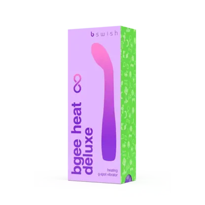 B Swish Bgee Heat Infinite Deluxe G-Spot Vibrator Packaging Front