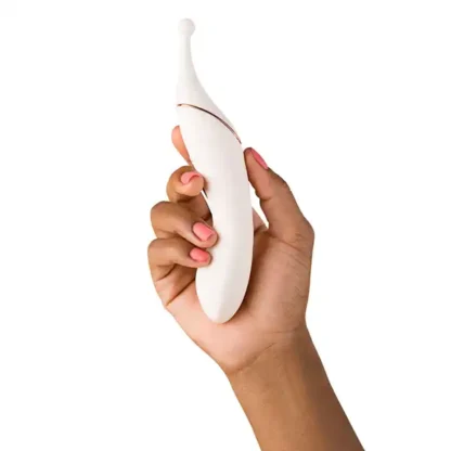 Bodywand Dual Stim Vario Vibrator Held In Hand