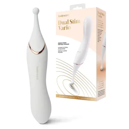 Bodywand Dual Stim Vario Vibrator Packaging