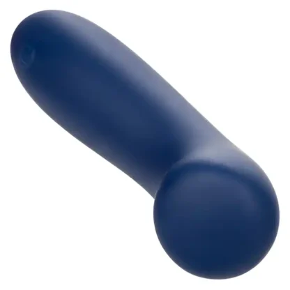CalExotics Cashmere Satin G Vibrator Curved Tip Close Up