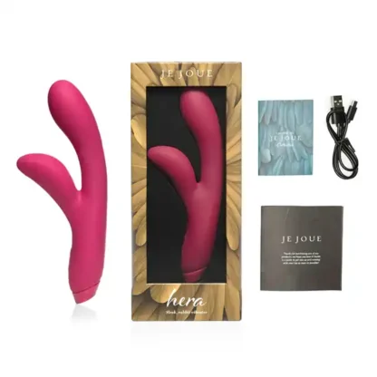 Je Joue Hera Rabbit Vibrator Package Contents